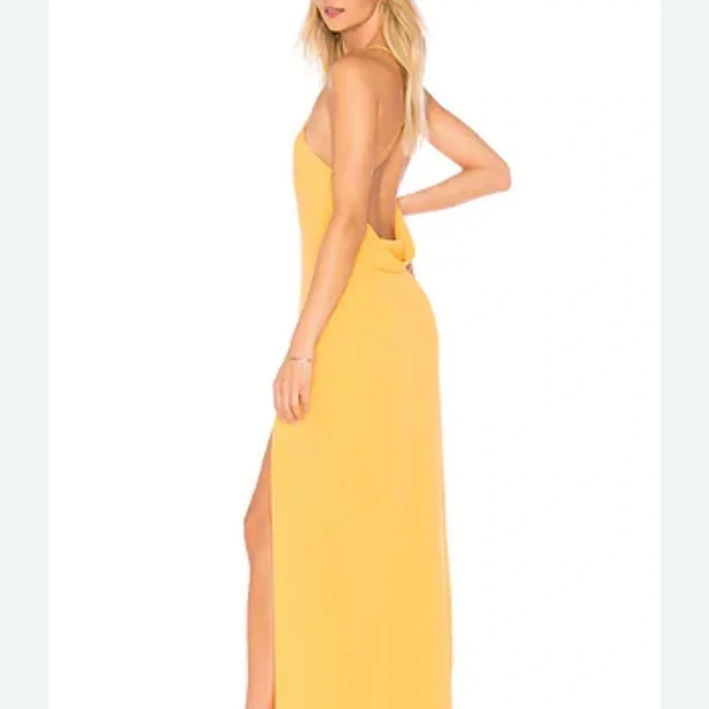 Lovers + Friends Sheyla Maxi Dress in Golden Rod - New with Tags Size Large - Picture 11 of 11